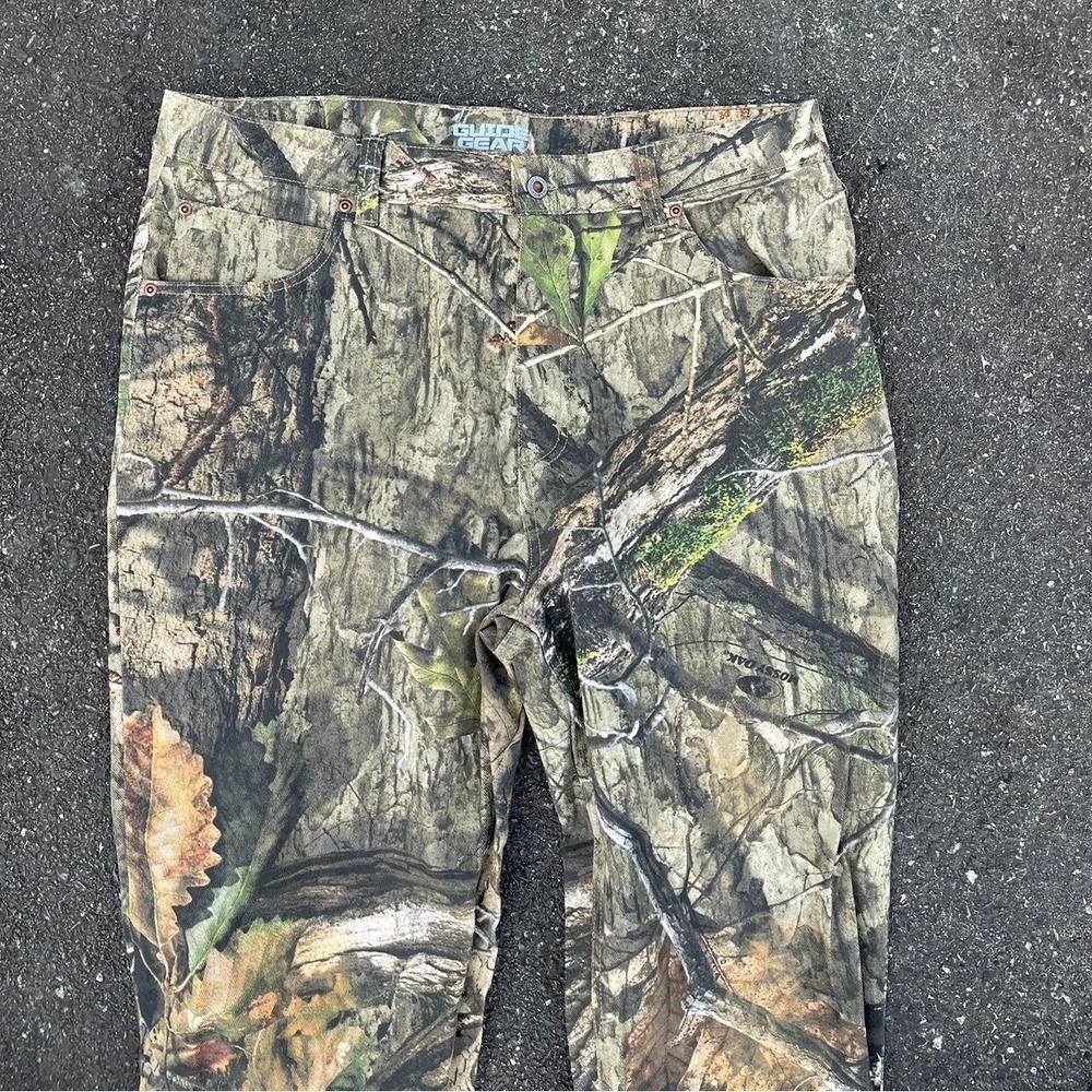 1990s Mossy Oak AOP good Camo Pants size 38" x 32"